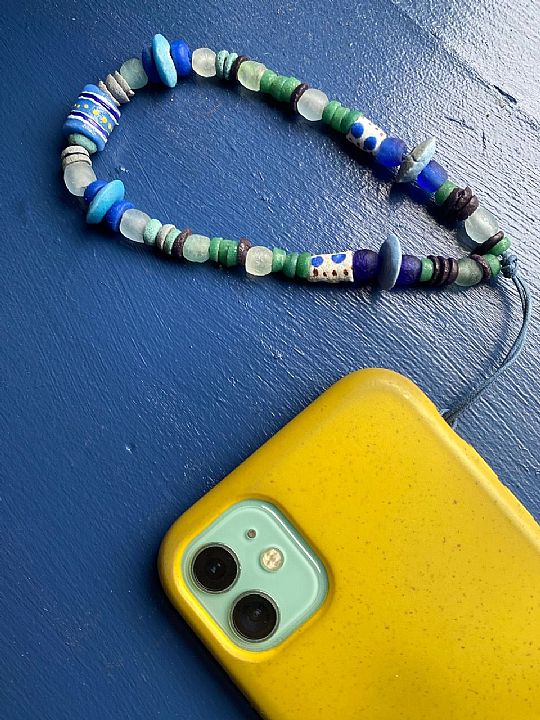 image for Beaded Phone Strap
