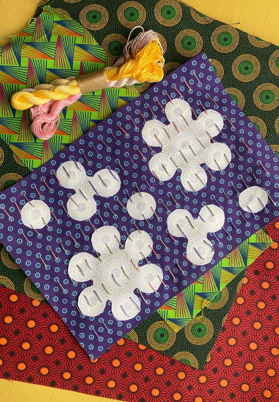 Photo for African Fabric Applique Patch