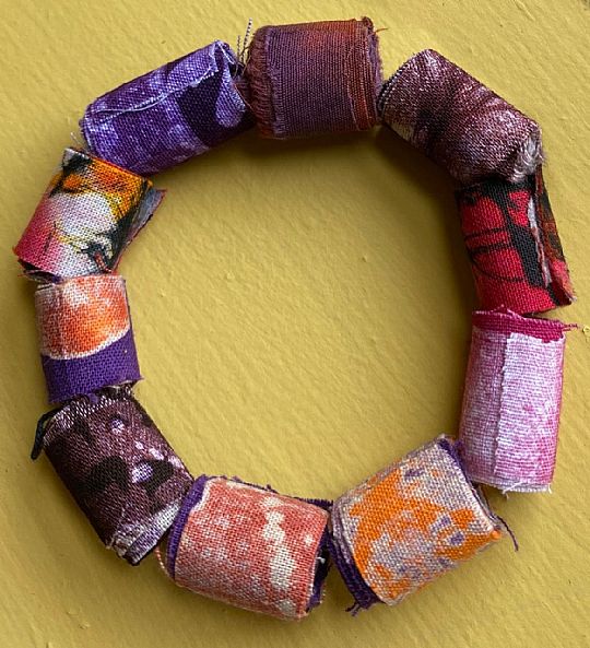 image for Fabric Bead Bracelet