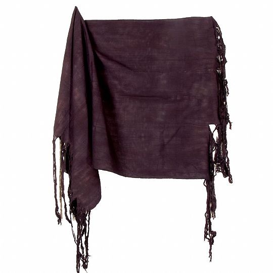 image for Tuareg indigo tassled scarf